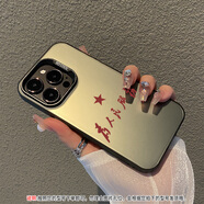 彌靜覓自信人生適用一加12手機殼ace3pro愛(ài)國2v/13/oppore1新款10男9套8 QP105061-彩銀殼-透黑為人民服 一加Ace3