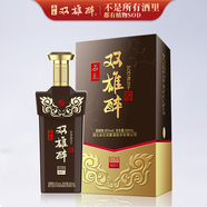 雙雄醉【廠家直供】石花雙雄醉365億45度SOD兼香白酒黑小麥糧食釀造 45度 500mL 1盒