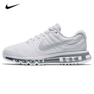 耐克（NIKE）男鞋秋季新款運動(dòng)鞋AIR MAX全掌大氣墊緩震透氣跑步鞋休閑鞋 849559-009/灰白/全掌大氣墊 40.5