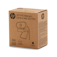 惠普（HP） 攝像頭1080P高清 帶麥克風(fēng)廣角筆記本臺式機(jī)網(wǎng)課視頻會議USB免驅(qū)動外置臺式攝像頭直播攝像頭 1080P （型號325-工包）