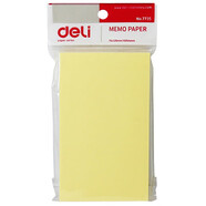 得力 （deli） 【多種規格】記事貼便利貼標簽紙便簽紙強黏性可反復粘撕 7735(76*126mm) 兩包
