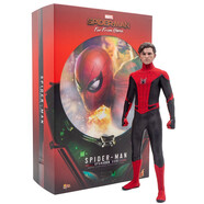HOT TOYS 超級英雄 蜘蛛俠英雄無(wú)歸手辦模型玩具 黑紅戰衣蜘蛛俠