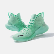 李寧（LI-NING）LN籃球鞋音速8男子透氣夏季耐磨籃球減震回彈比賽鞋 ABAQ025-5蘿 ABAQ025-6淺薄荷綠 39