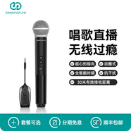 森然（Seeknature） U22無線話筒U段家用ktv手機(jī)聲卡k歌麥克風(fēng)唱歌戶外主持會(huì)議卡拉ok 森然U22無線麥單品