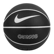 耐克（NIKE）籃球 PU7號球 耐磨室內(nèi)室外比賽用球 GIANNIS ALL COURT 藍球 N100173502107/DA6913-010 黑灰