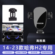 松占哈弗三代H6酷派M6/Plus/H2/H4/F5/F7/初戀專用汽車載導(dǎo)航手機(jī)支架 2014-2023款哈弗H2專用 靜音靈動款手機(jī)支架【橫豎兩用】