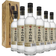 牛欄山（niulanshan）北京牛欄山二鍋頭 老北京風味 白酒 清香型 53度 500mL 6瓶 標樣整箱