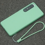 萬浮生適用索尼Xperia1iv手機殼X5iii四代 X5V X1VI 保護套Xperia10iii殼 Xperia1v液態(tài)硅膠殼X1II全包邊 綠色 Sony Xperia 1 V