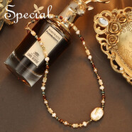 special淡水珍珠項鏈典雅輕奢巴洛克珠氣質(zhì)復古氣質(zhì)項鏈貝殼襯膚色 迷戀微風(fēng)系列-淡水珍珠項鏈