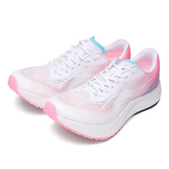 艾跑者IRUNSVANGC1.0全掌尼龍碳板跑步鞋男 休閑運動(dòng)跑鞋女 中學(xué)體考訓練鞋 紙莎白/山茶紅 40