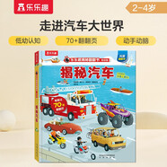 【滿(mǎn)87減18元】揭秘汽車(chē)（2-4歲揭秘低幼版科普翻翻書(shū)）雙層翻翻+拉拉 折頁(yè)設計 樂(lè )樂(lè )趣童書(shū)兒童科普立體書(shū)童書(shū)節兒童節