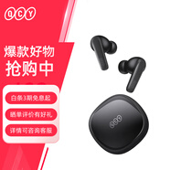 QCY T13 X 真無線藍(lán)牙耳機(jī) 運(yùn)動(dòng)耳麥抗風(fēng)噪四麥通話降噪耳機(jī)快充 全手機(jī)通用 黑色