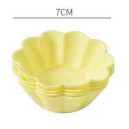 阿首可烤可蒸硅膠蛋糕模具硅膠馬芬杯微波爐烤箱蛋糕杯寶寶蒸糕模具 食品級硅膠模具【花朵24個(gè)】