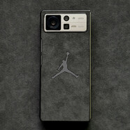 摩諾斯小米MIX FOLD 3手機殼歐締蘭Alcantara翻毛皮折疊殼mixflod3保護套潮男女新款硬殼帶前蓋保護殼 （喬丹） 小米 MIX FOLD 3