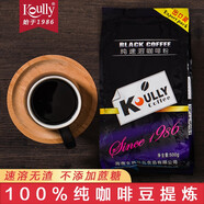 koully黑咖啡低脂速溶純咖啡粉無添加蔗糖無植脂末 健身熬夜必備