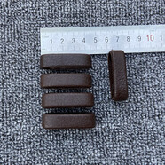 新款男式皮帶固定環(huán)皮帶尾固定神器腰帶圈整體無(wú)拼接朔膠皮帶套圈圈男春夏天 【皮帶圈】棕色5個(gè)