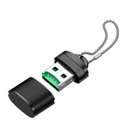 迷你金屬讀卡器插TFUSB讀卡器手機音響通用TF卡車載便攜讀卡 金屬讀卡器插TF卡/E31黑色