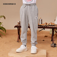 Converse 匡威男女童梭織長(zhǎng)褲【高彈舒適】2025秋季新款兒童運(yùn)動(dòng)長(zhǎng)褲 巖嶺灰(春秋毛圈) 110 /50 【建議身高98-104cm】