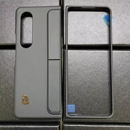 三星原裝w23心系天下Z Fold4手機(jī)殼帶原裝Spen手寫筆支架筆槽官方 心系天下款【黑色】 不帶原裝Spen筆 三星W23 5G