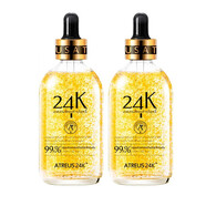 Atreus泰國黃金精華液24K金箔濃縮補(bǔ)水保濕100ml 黃金精華液【100ml*2】
