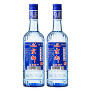 京都 北京二鍋頭45度藍(lán)冠口糧酒純糧白酒500ml（2016年灌裝） 45度 500mL 6瓶