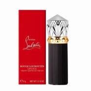路鉑廷（Christian Louboutin） 蘿卜丁口紅絲滑女王權(quán)杖唇膏 mini黑管001M絲絨女王紅3g