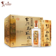 古川純糧液46度500ml6瓶濃香型五糧固態(tài)發(fā)酵四川綿柔糧食白酒整箱囤貨