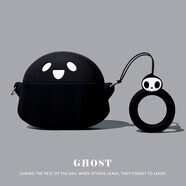 幽靈oppo free3保護(hù)套o(hù)ppo enco free2i無線藍(lán)牙耳機(jī)殼air2pro耳機(jī)保護(hù)套 黑色幽靈 oppo free2i