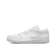 耐克（NIKE） Jordan 1 Low AJ1低幫男子籃球鞋 白色553558-136 43