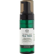 美體小鋪（The Body Shop）茶樹潔膚泡沫潔面乳縮小毛孔溫和清潔清爽舒緩 150ml NO COLOR os