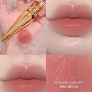 路鉑廷（Christian Louboutin） CL蘿卜丁女王權(quán)杖口紅001M 013M 318M 415M  金管355# 裸粉豆沙 