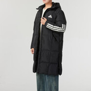阿迪達斯 （adidas）棉服羽絨服男2025秋冬款休閑防風保暖連帽棉襖加厚夾克風衣外套 JG3840/羽絨服/含絨量80% XS