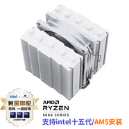 Thermalright(利民)Silver Soul 110 WHITE 銀魂 CPU風冷散熱器 110高度 5熱管雙塔全電鍍回流焊 SS110 WHITE