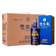 楚園春5000淡雅濃香型46度白酒珍藏湖北名酒宴席送禮盒裝酒 46%vol 500mL 4瓶