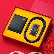 金利來(lái)皮帶錢(qián)包禮盒套裝自動(dòng)扣內扣腰帶男士短款錢(qián)夾 生日禮物送爸爸