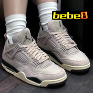 耐克（NIKE）【嚴選好物】AJ4 Nike Air Jordan 4喬 中幫男女子休閑運動籃球鞋 AMM聯(lián)名FZ4810-200 45