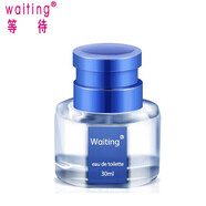 等待（waiting）帶防偽卡地尼派雅等待男女士香水 檸檬清新淡香花果香水花果香調(diào) 等待香水藍30ml