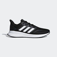 阿迪達斯 （adidas） RUNFALCON  黑白 透氣舒適 緩震 休閑鞋 運動鞋 跑步鞋  男鞋 F36199 44