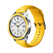 小米手表Xiaomi Watch S3 表圈表帶套裝 小米手表S3腕帶 原裝表帶 配件 Xiaomi Watch 表圈表帶套裝 亮麗黃
