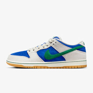耐克（NIKE）SB DUNK LOW男女休閑低幫滑板鞋 CZ2667 灰白藍(lán)綠HF3704-001 38