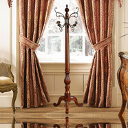 圣蒂伯爵 實(shí)木衣帽架 美式鄉村實(shí)木掛衣架落地 歐式臥室立式衣架紅櫸木 PL-29衣帽架(7天左右發(fā)貨)