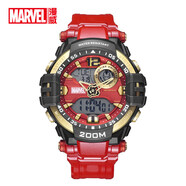 漫威（Marvel）手表男學(xué)生潮流鋼鐵俠限量版男士電子表防水禮物腕表生日兒童 豪華限量版-能量虹