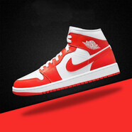 耐克（NIKE） Air Jordan 1 AJ1喬1女子籃球鞋BQ6472 橘白BQ6472-116 36