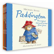 帕丁頓熊 英文原版童書 Paddington 5冊繪本套裝 兒童故事書 進口原版繪本  小學教輔