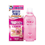 【香港直郵】小林制藥（KOBAYASHI）洗眼液潤眼液 眼宜保眼部清洗液眼藥水 日本原裝進口 小林洗眼液粉色3-4度【適合長期帶眼鏡】