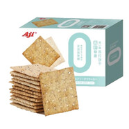 Aji高纖藜麥奇亞籽黑麥蘇打餅干 245g 鮮香蔥薄脆餅干 高纖藜麥245g*1盒（12小包）