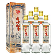 白水杜康中華老字號 陜西總廠(chǎng)生產(chǎn) 清香高度白酒 優(yōu)級口糧酒 53度 500mL 6瓶 白水杜康壹號窖池