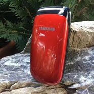 三星（SAMSUNG）三星E1150小巧翻蓋老年人學(xué)生備用手機超長(cháng)待機商務(wù)款男女手機 紅色移動(dòng)版 套餐一手機+1電池+1充電器