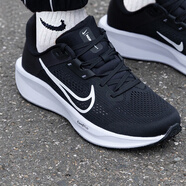 耐克（NIKE）官方艦店男鞋 2025夏季新款慢跑鞋網(wǎng)面運動(dòng)鞋透氣跑步鞋 黑白/Quest6/新上市 45 /290/11