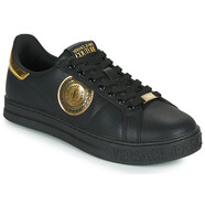 VERSACE JEANS COUTURE范思哲鞋子男鞋時(shí)尚休閑板鞋球鞋黑色春秋款E0YWAS七夕情人節禮物 黑色 43